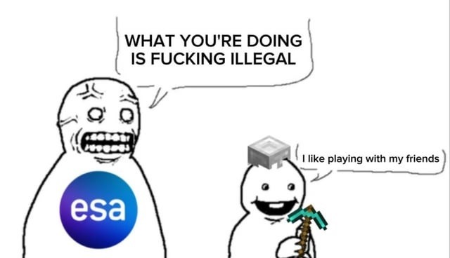 WHAT YOU'RE DOING IS FUCKING ILLEGAL. I like playing with my friends.