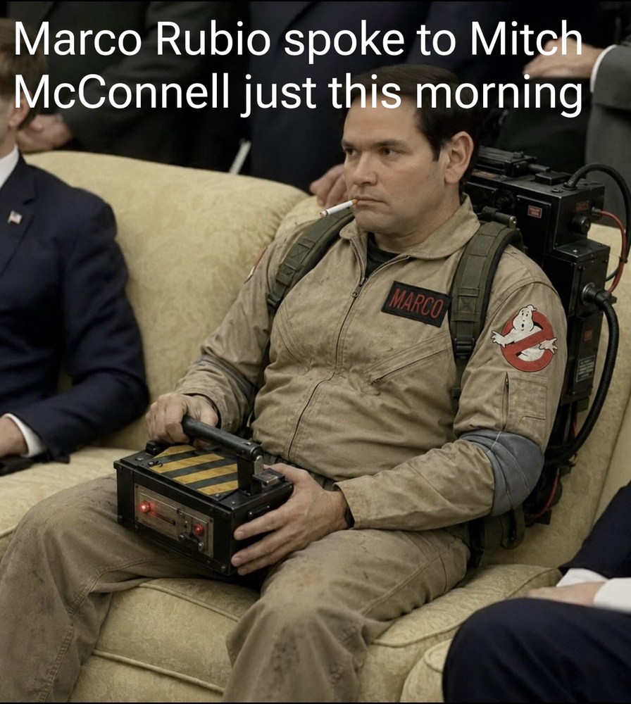 Marco Rubio spoke to Mitch McConnell just this morning