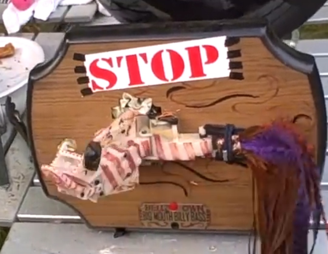 STOP. BIG MOUTH BILLY BASS.