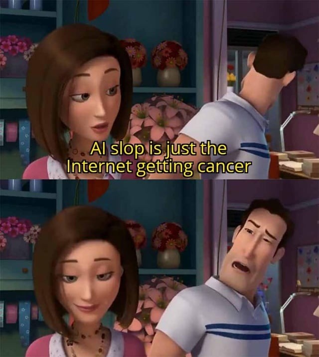 AI slop is just the Internet getting cancer