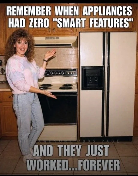 REMEMBER WHEN APPLIANCES HAD ZERO 