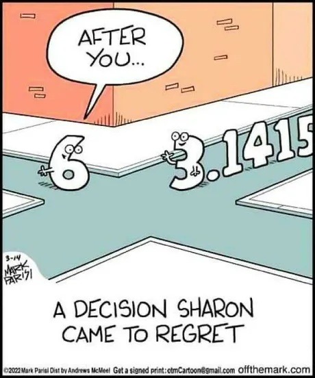 AFTER YOU... 6 3.1415 A DECISION SHARON CAME TO REGRET