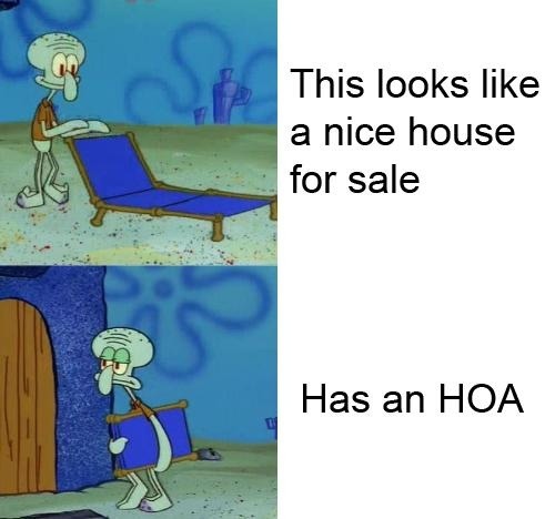 This looks like a nice house for sale. Has an HOA.