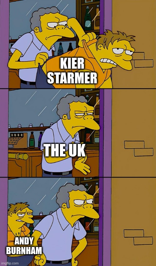 KIER STARMER THE UK ANDY BURNHAM