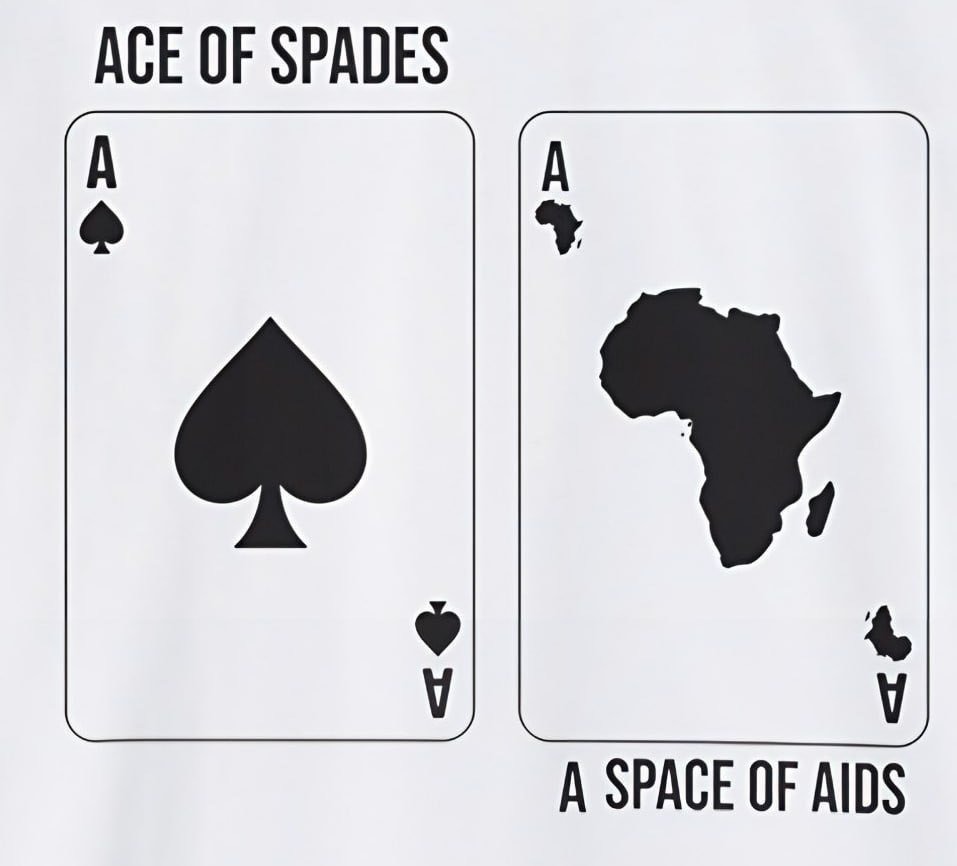 ACE OF SPADES A A A SPACE OF AIDS