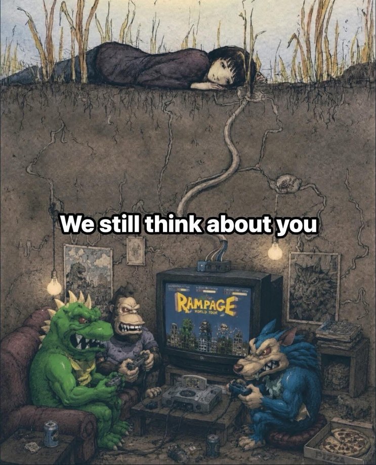 We still think about you. RAMPAGE WORLD TOUR