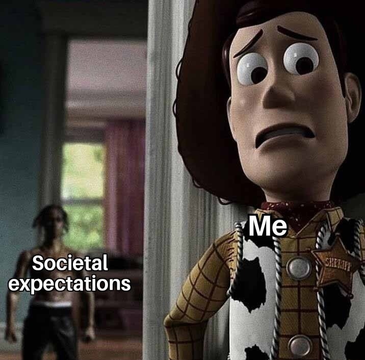 Societal expectations Me