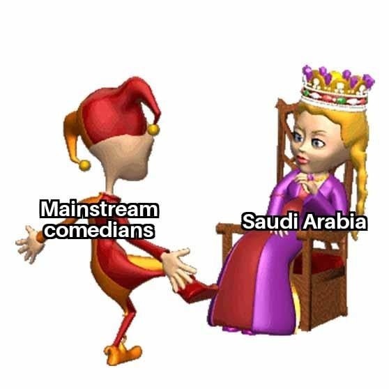 Mainstream comedians Saudi Arabia