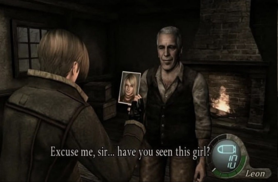Excuse me, sir... have you seen this girl?
