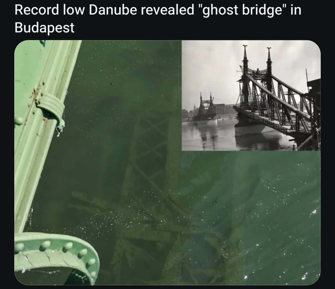 Record low Danube revealed 