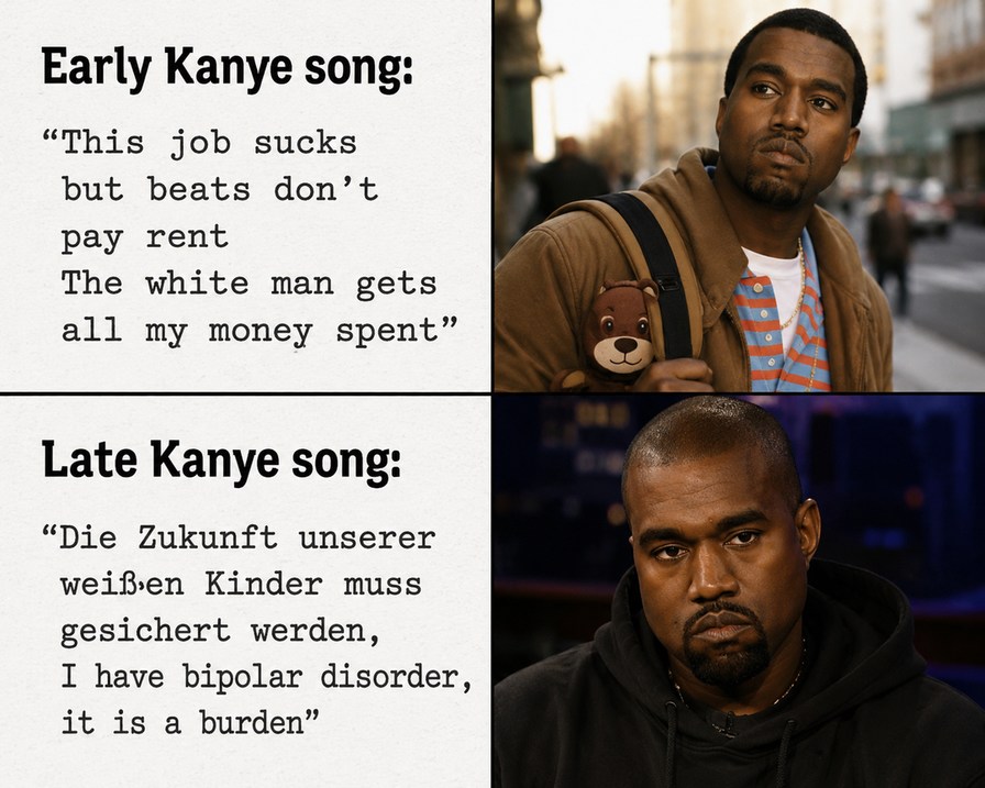 Early Kanye song: 