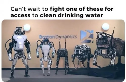 Can't wait to fight one of these for access to clean drinking water