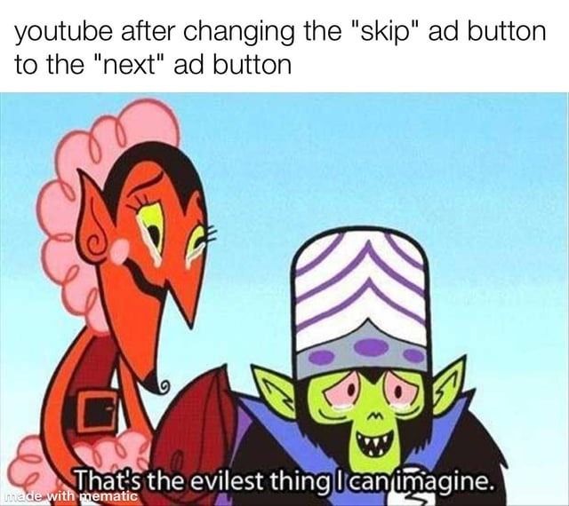 youtube after changing the 
