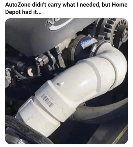 AutoZone didn't carry what I needed, but Home Depot had it...