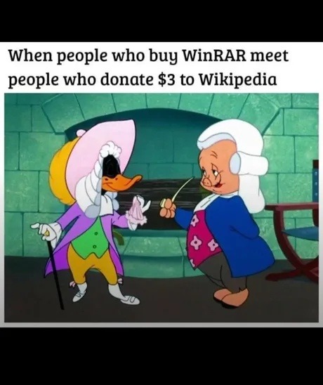 When people who buy WinRAR meet people who donate $3 to Wikipedia