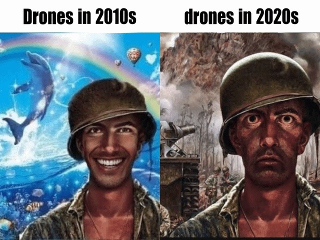 Drones in 2010s drones in 2020s