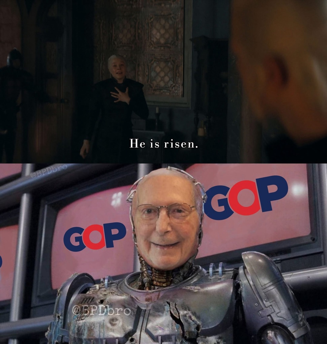 He is risen.