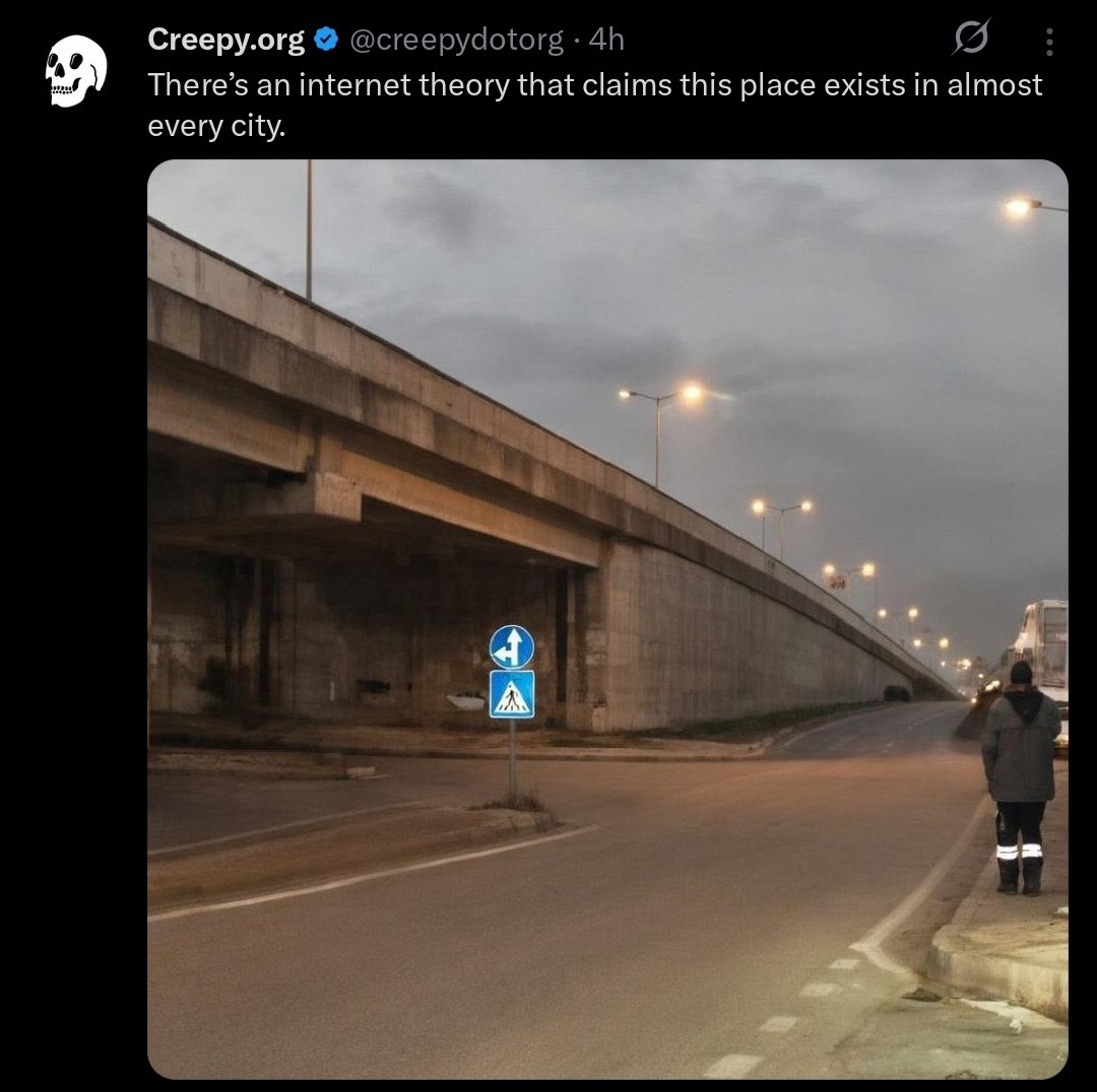 There's an internet theory that claims this place exists in almost every city.