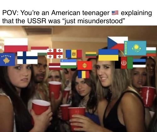 POV: You're an American teenager 🇺🇸 explaining that the USSR was “just misunderstood”
