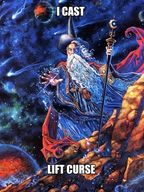 I CAST LIFT CURSE