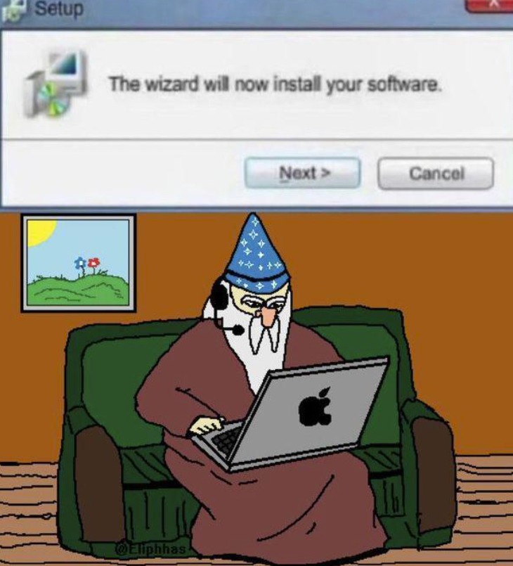 Setup The wizard will now install your software. Next > Cancel