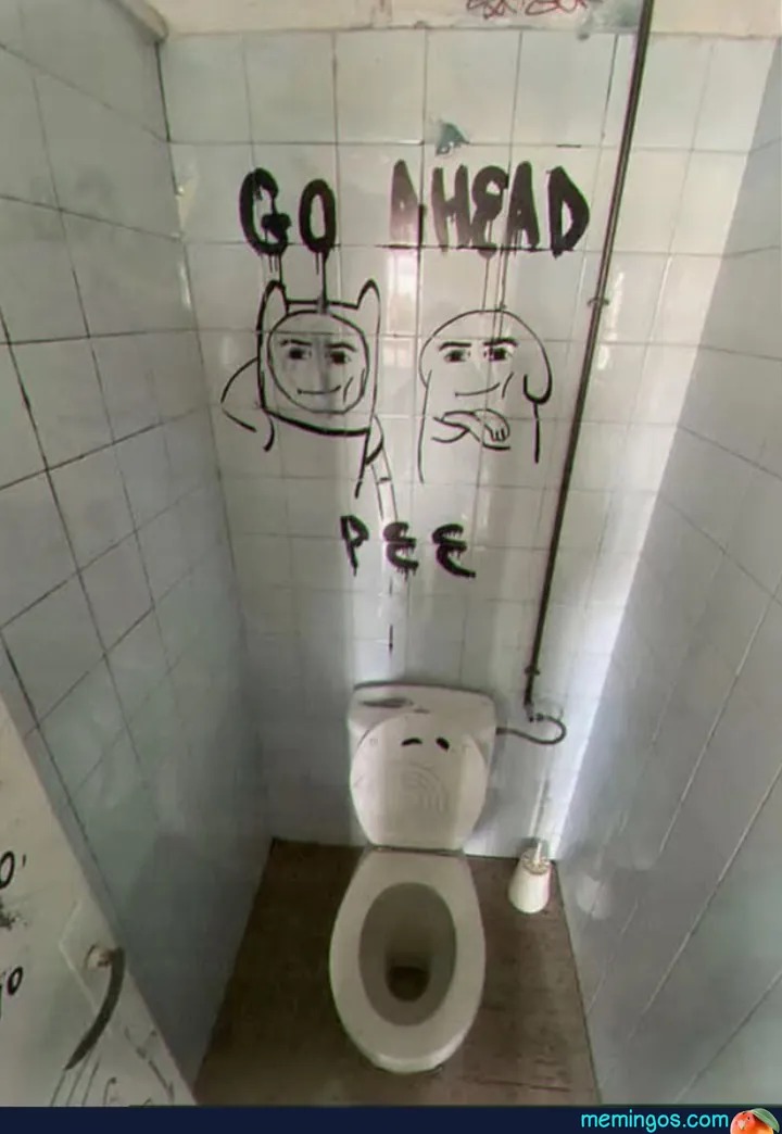 GO AHEAD PEE