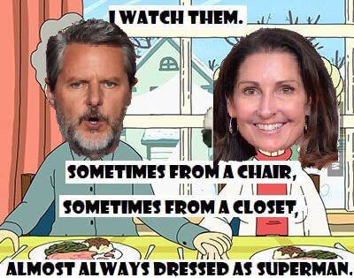 I WATCH THEM. SOMETIMES FROM A CHAIR, SOMETIMES FROM A CLOSET, ALMOST ALWAYS DRESSED AS SUPERMAN.