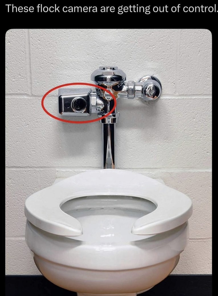 These flock camera are getting out of control.