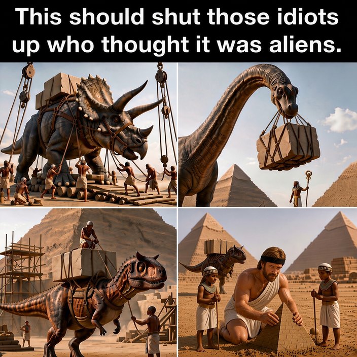 This should shut those idiots up who thought it was aliens.