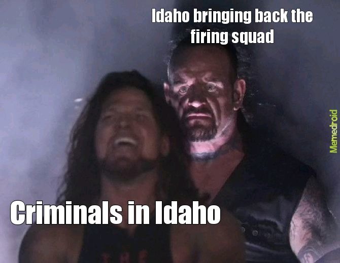 Idaho bringing back the firing squad Criminals in Idaho