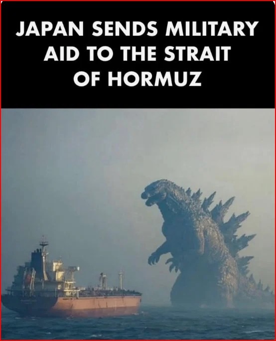 JAPAN SENDS MILITARY AID TO THE STRAIT OF HORMUZ