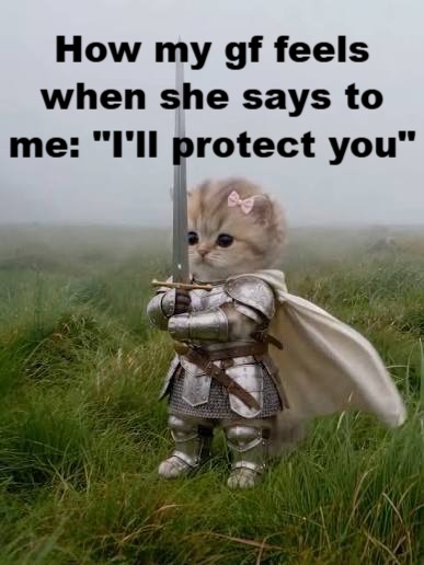 How my gf feels when she says to me: 