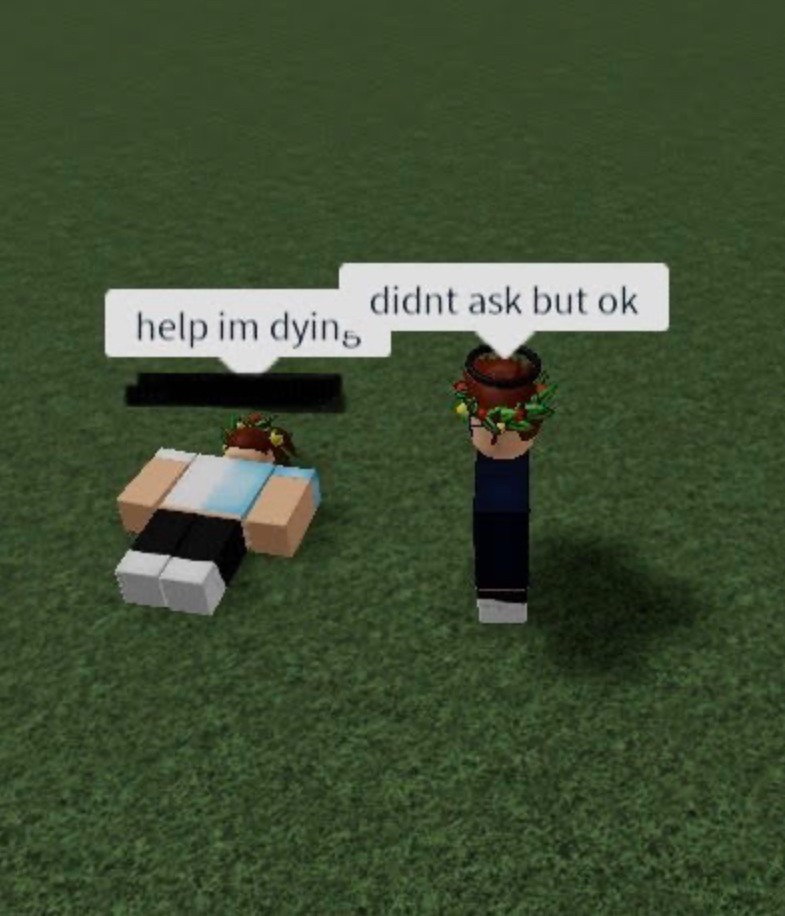 help im dying, didnt ask but ok