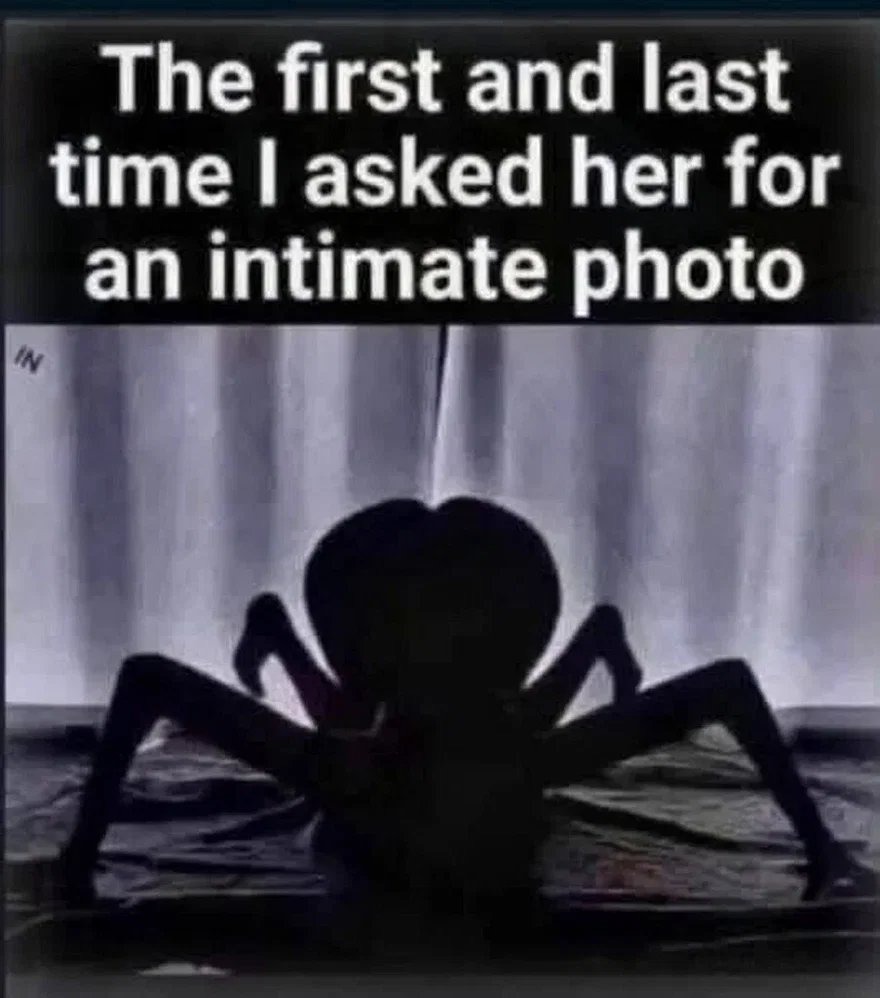The first and last time I asked her for an intimate photo