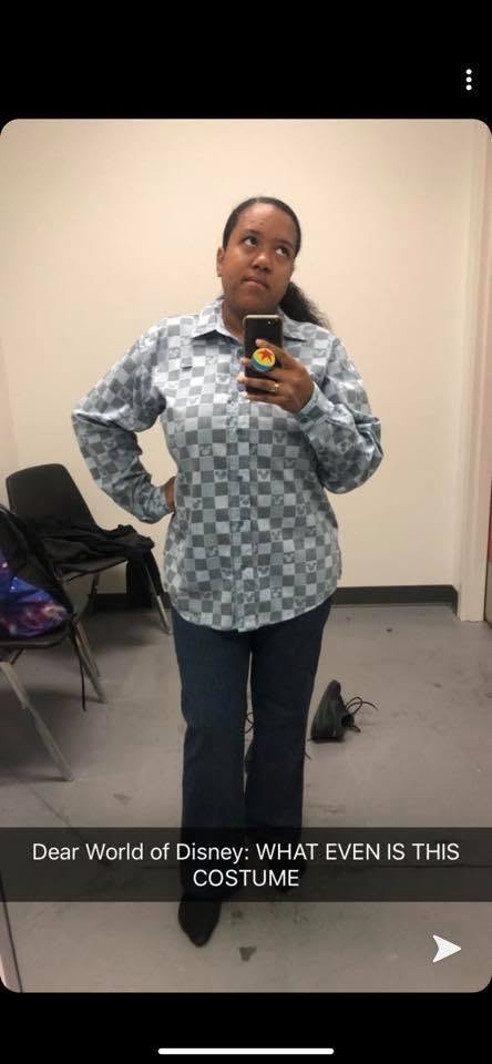 Dear World of Disney: WHAT EVEN IS THIS COSTUME