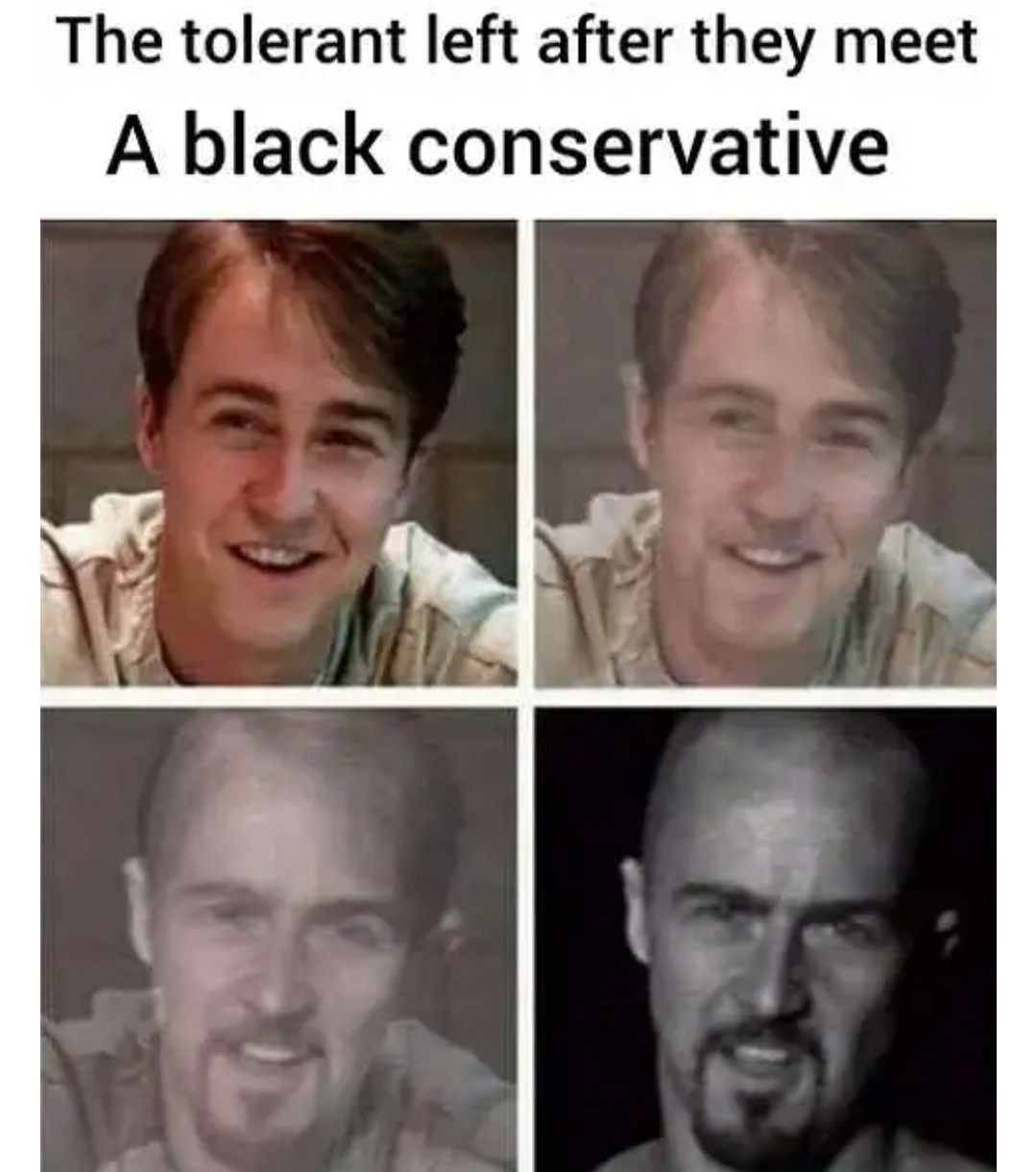 The tolerant left after they meet A black conservative